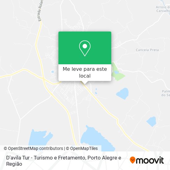 D'avila Tur - Turismo e Fretamento mapa