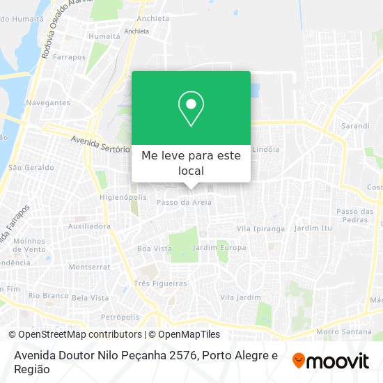 Avenida Doutor Nilo Peçanha 2576 mapa