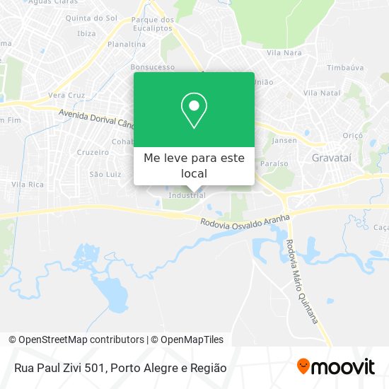 Rua Paul Zivi 501 mapa