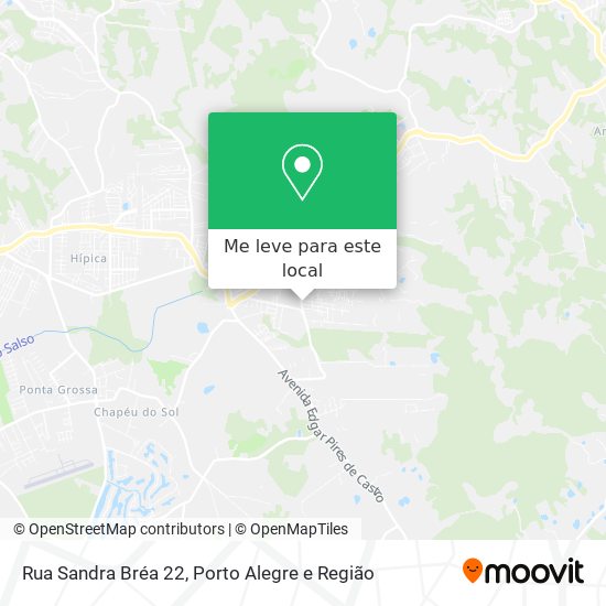 Rua Sandra Bréa 22 mapa