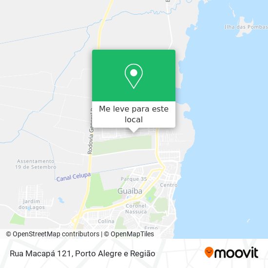 Rua Macapá 121 mapa