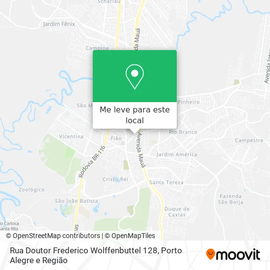 Rua Doutor Frederico Wolffenbuttel 128 mapa