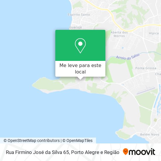 Rua Firmino José da Silva 65 mapa