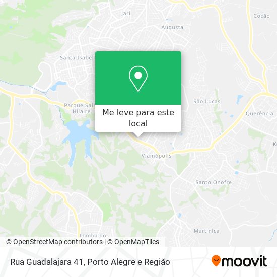 Rua Guadalajara 41 mapa