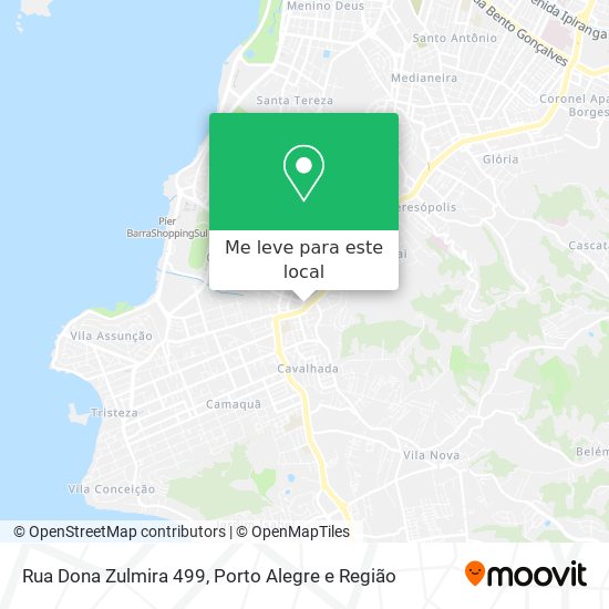 Rua Dona Zulmira 499 mapa