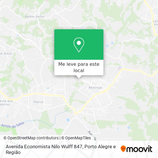 Avenida Economista Nilo Wulff 847 mapa