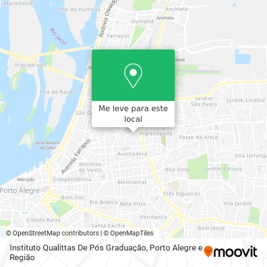 Instituto Qualittas De Pós Graduação mapa