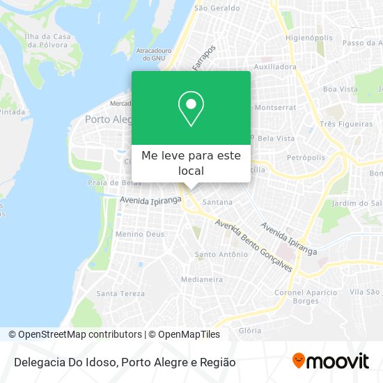 Delegacia Do Idoso mapa