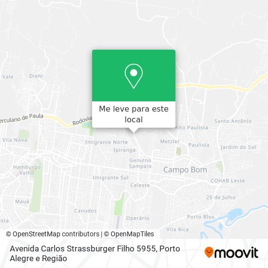 Avenida Carlos Strassburger Filho 5955 mapa