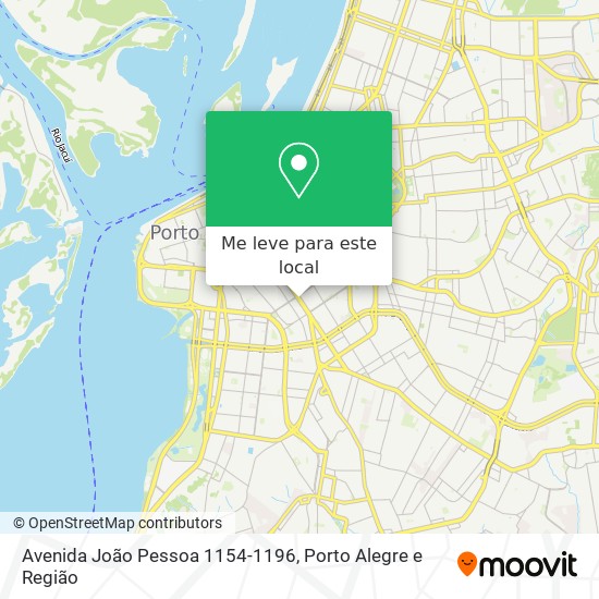 Avenida João Pessoa 1154-1196 mapa