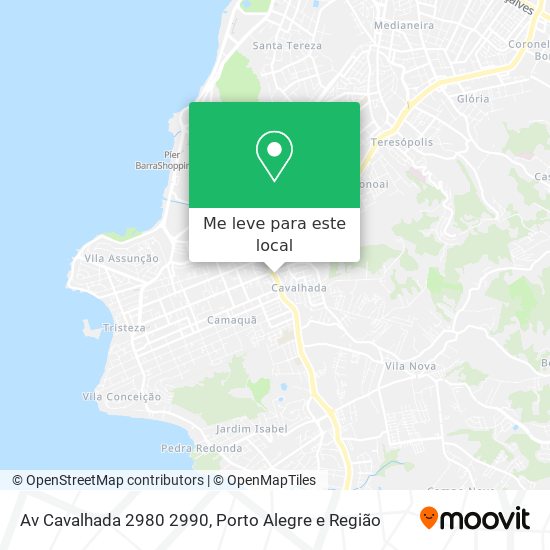 Av Cavalhada 2980 2990 mapa