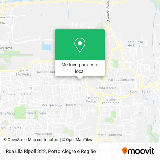 Rua Lila Ripoll 322 mapa