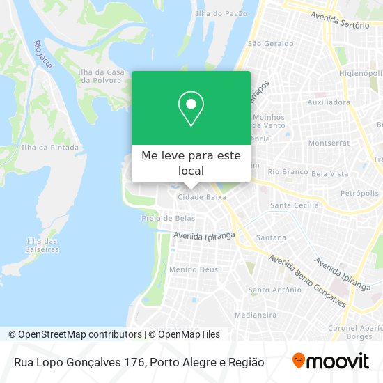 Rua Lopo Gonçalves 176 mapa