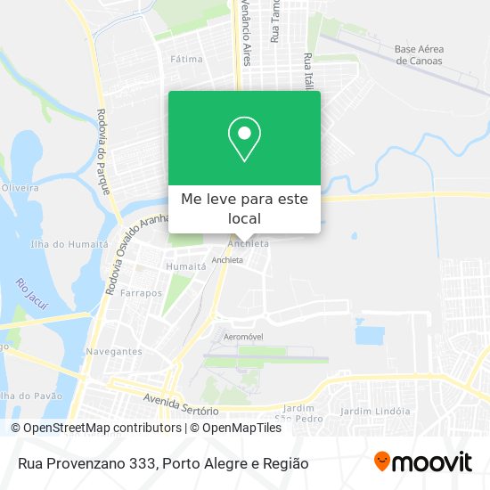 Rua Provenzano 333 mapa