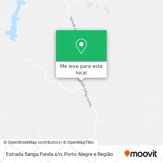 Estrada Sanga Funda s/n mapa