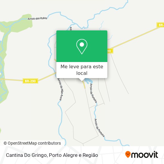 Cantina Do Gringo mapa