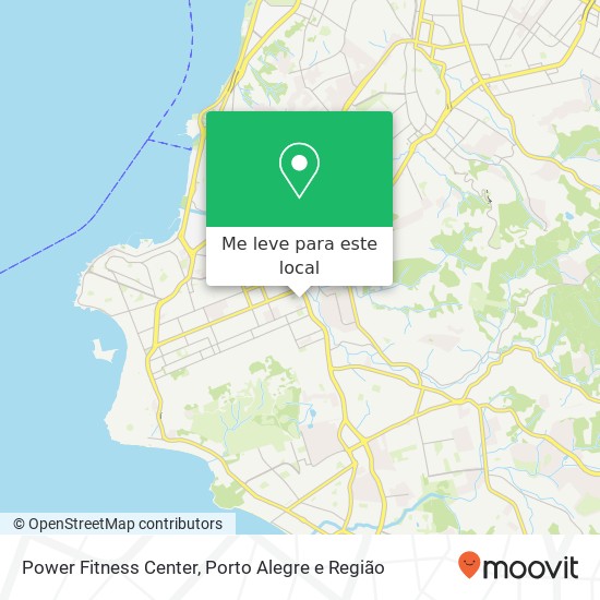 Power Fitness Center mapa