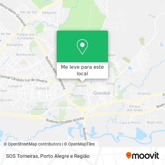 SOS Torneiras mapa