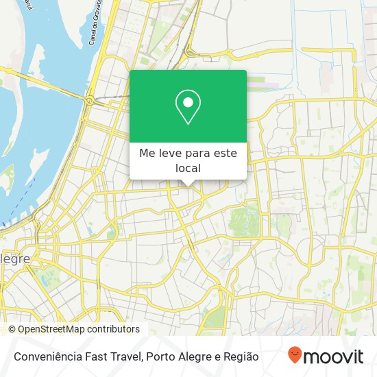 Conveniência Fast Travel mapa