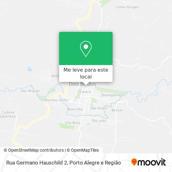 Rua Germano Hauschild 2 mapa