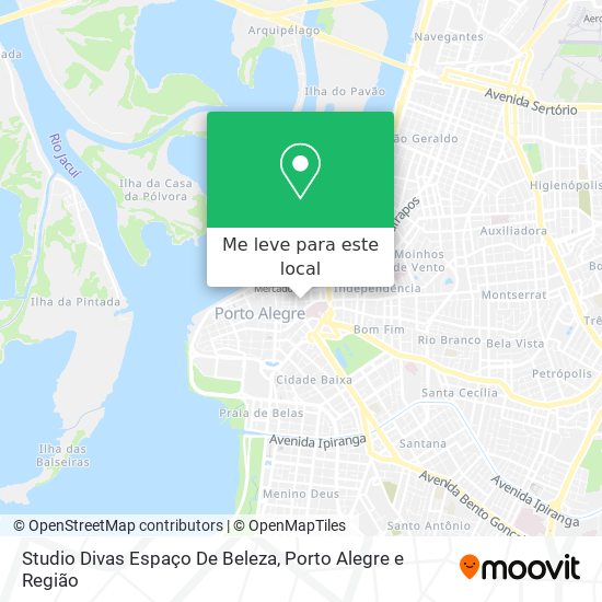 Studio Divas Espaço De Beleza mapa