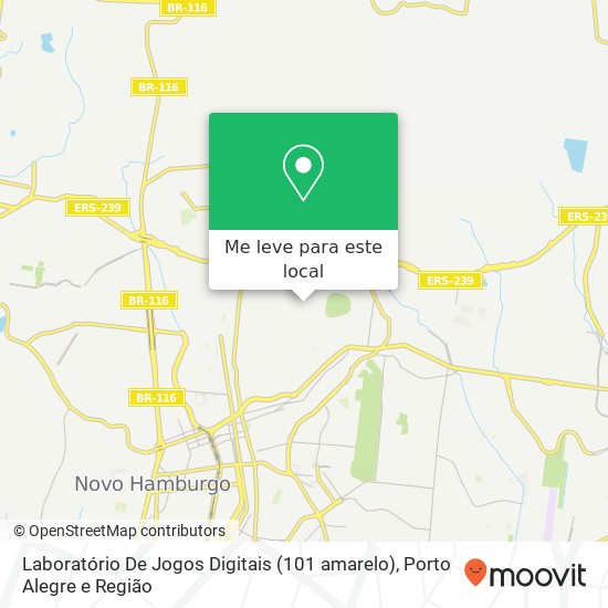 Laboratório De Jogos Digitais (101 amarelo) mapa
