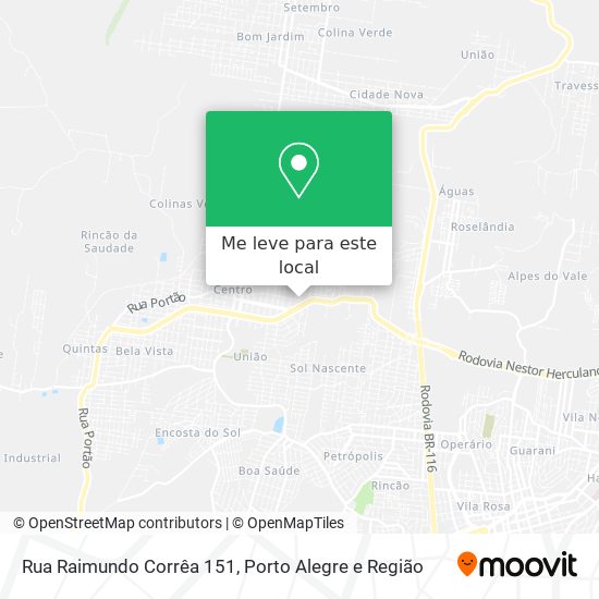 Rua Raimundo Corrêa 151 mapa