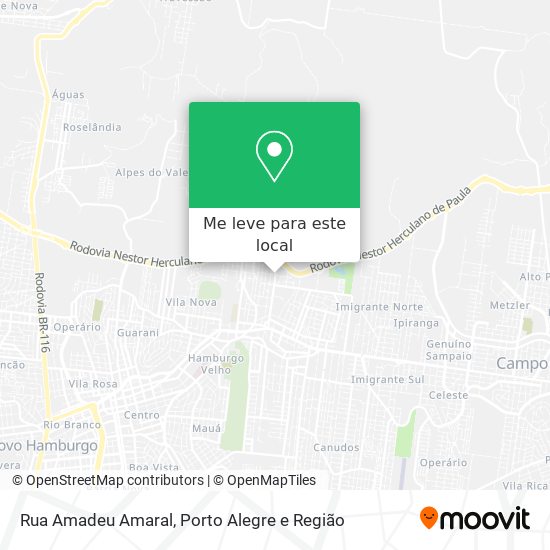 Rua Amadeu Amaral mapa