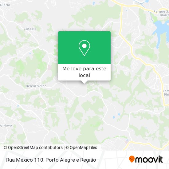 Rua México 110 mapa
