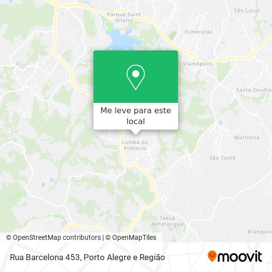 Rua Barcelona 453 mapa