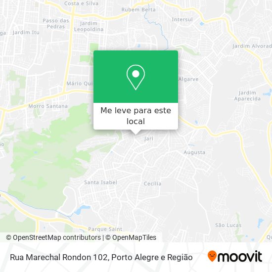Rua Marechal Rondon 102 mapa