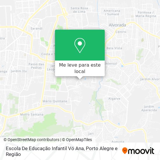 Escola De Educação Infantil Vó Ana mapa