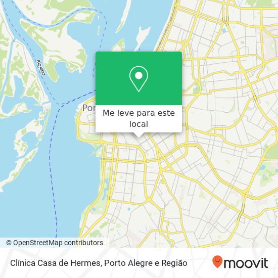 Clínica Casa de Hermes mapa