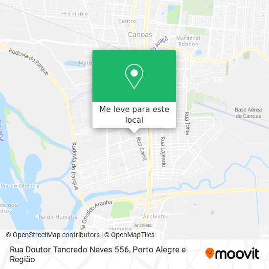 Rua Doutor Tancredo Neves 556 mapa