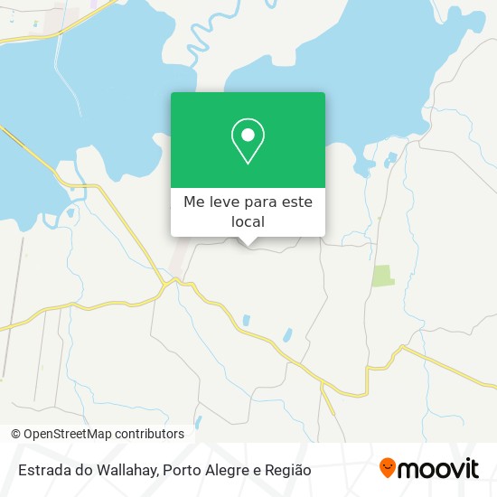 Estrada do Wallahay mapa