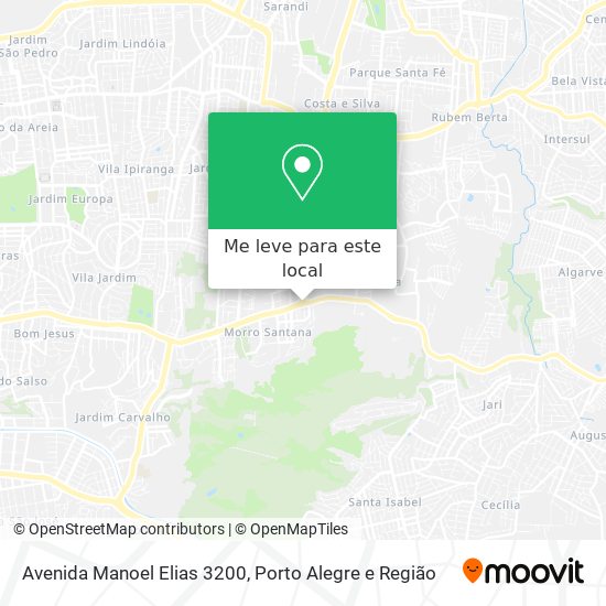 Avenida Manoel Elias 3200 mapa