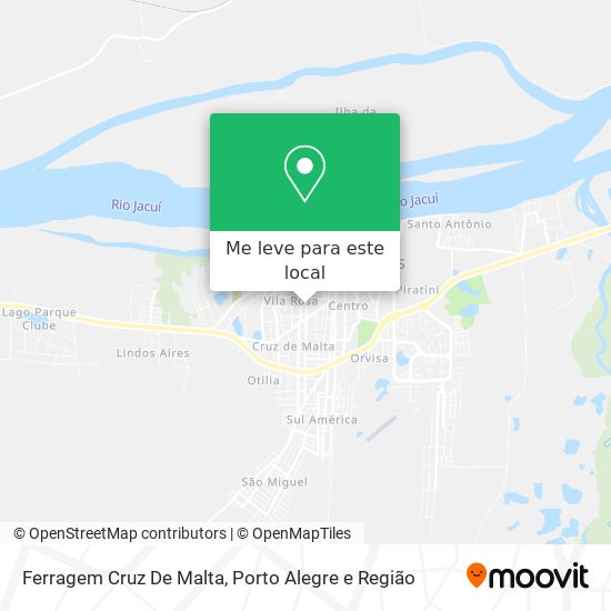 Ferragem Cruz De Malta mapa
