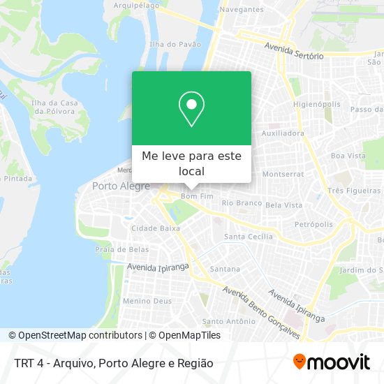 TRT 4 - Arquivo mapa