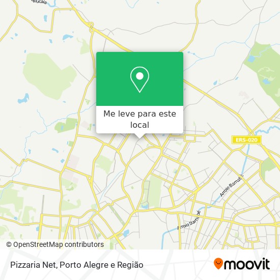 Pizzaria Net mapa