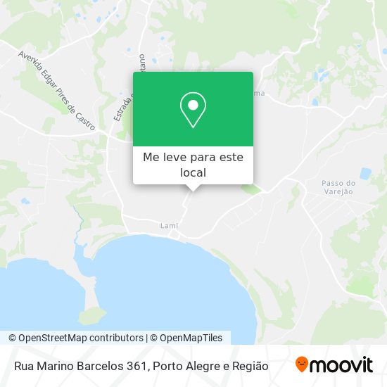 Rua Marino Barcelos 361 mapa