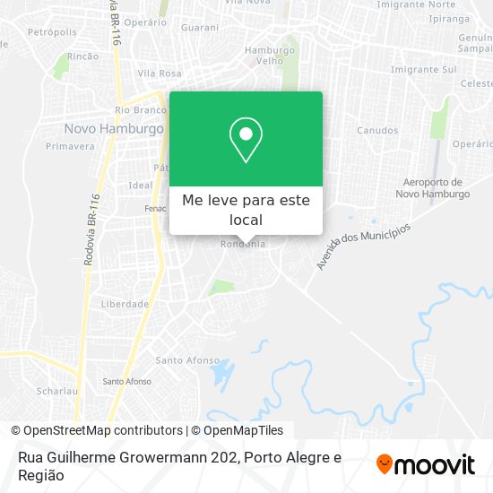 Rua Guilherme Growermann 202 mapa