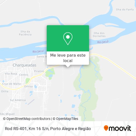 Rod RS-401, Km 16 S/n mapa