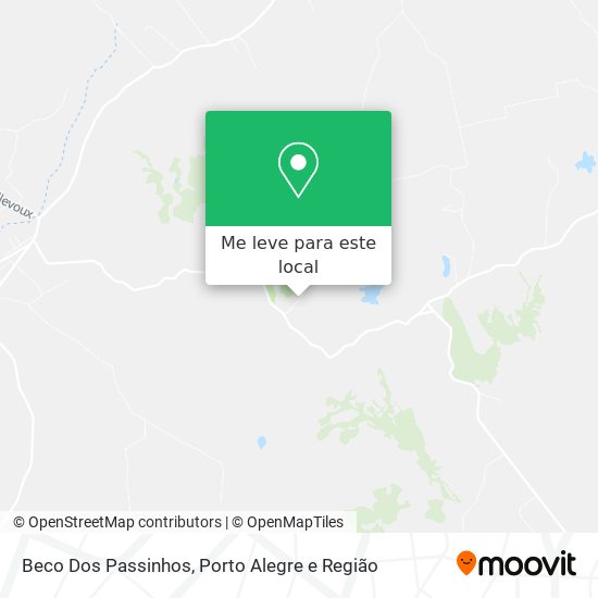 Beco Dos Passinhos mapa