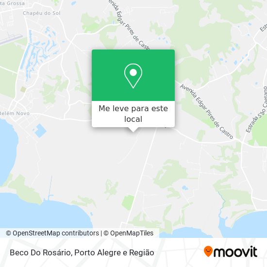 Beco Do Rosário mapa