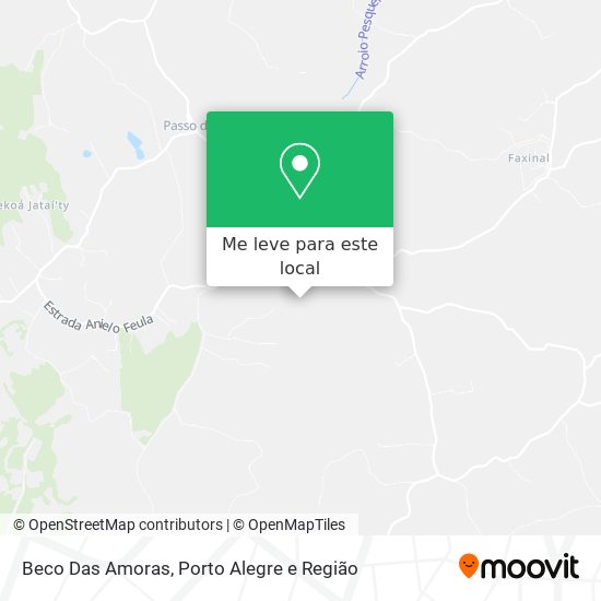 Beco Das Amoras mapa