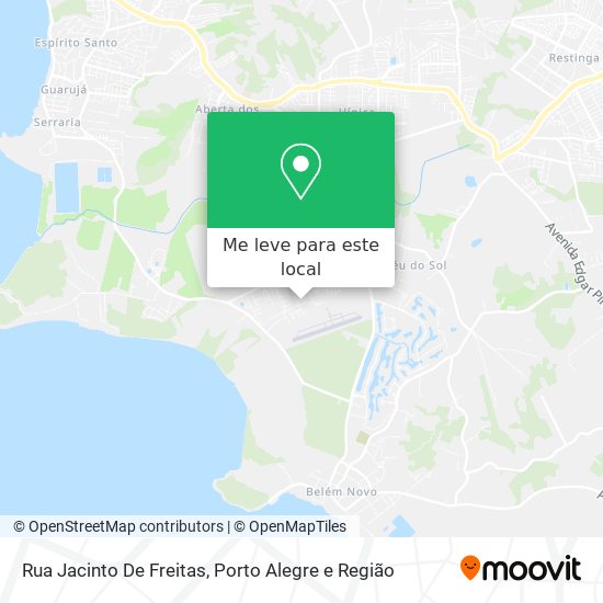 Rua Jacinto De Freitas mapa