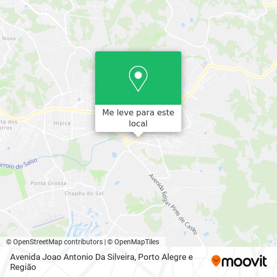 Avenida Joao Antonio Da Silveira mapa