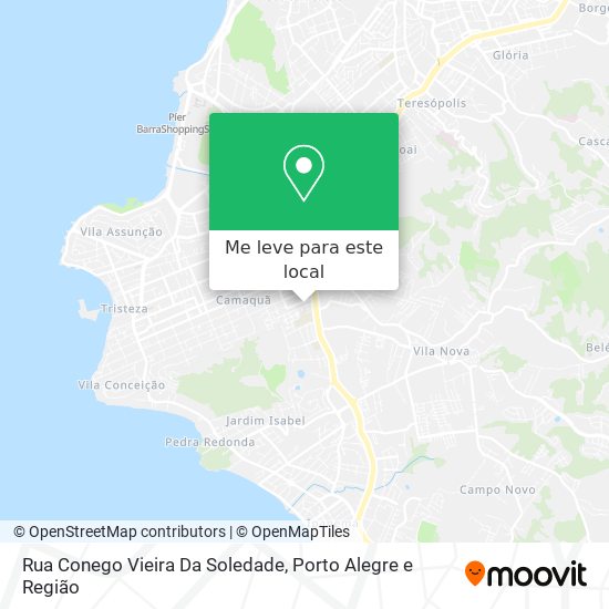 Rua Conego Vieira Da Soledade mapa