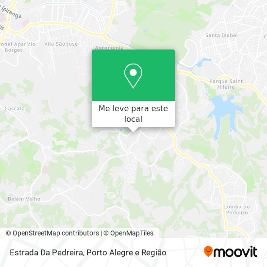 Estrada Da Pedreira mapa