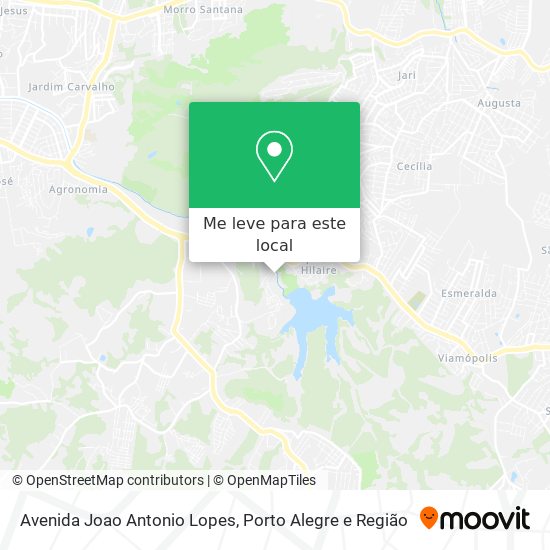 Avenida Joao Antonio Lopes mapa